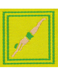 Distintivo Nuotatore E/G Agesci