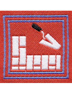 Distintivo Muratore E/G Agesci