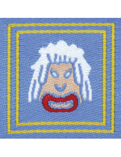 Distintivo Attore E/G Agesci