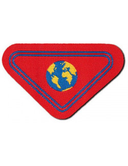 Distintivo Cittadino del mondo LC Agesci