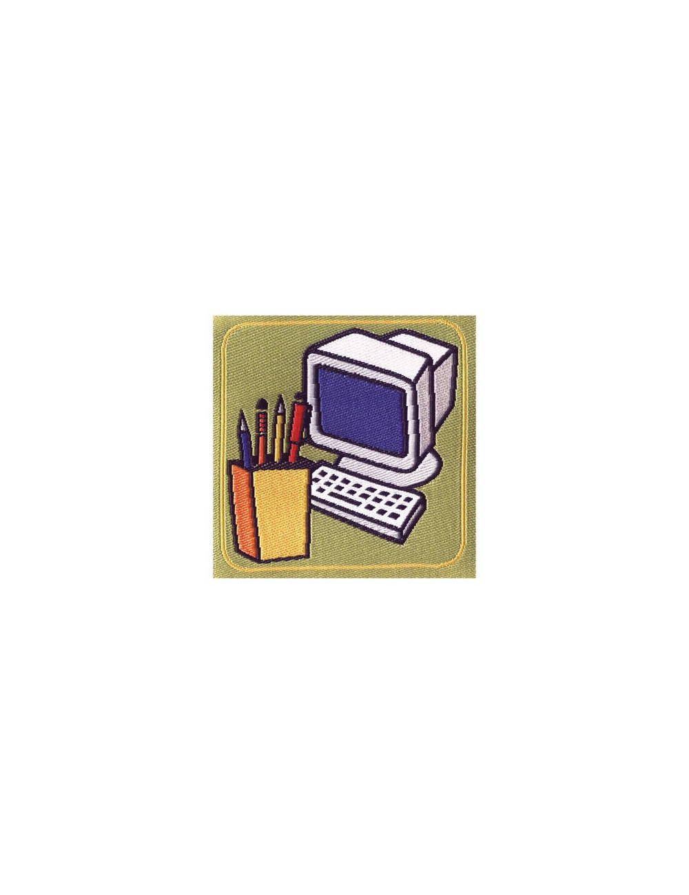 Distintivo Brevetto Animazione grafica e multimediale E/G Agesci