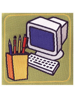 Distintivo Brevetto Animazione grafica e multimediale E/G Agesci