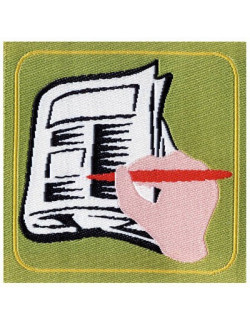 Distintivo Brevetto Animazione giornalistica E/G Agesci