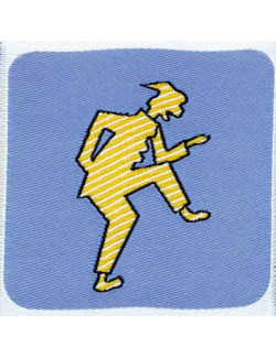 Distintivo Brevetto Animazione espressiva E/G Agesci