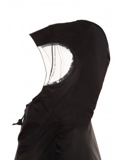 Dettaglio cappuccio regolabile poncho VAUDE