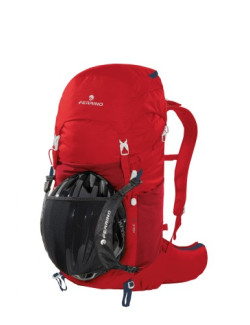 Dettaglio tasche laterali e frontali zaino Agile 25