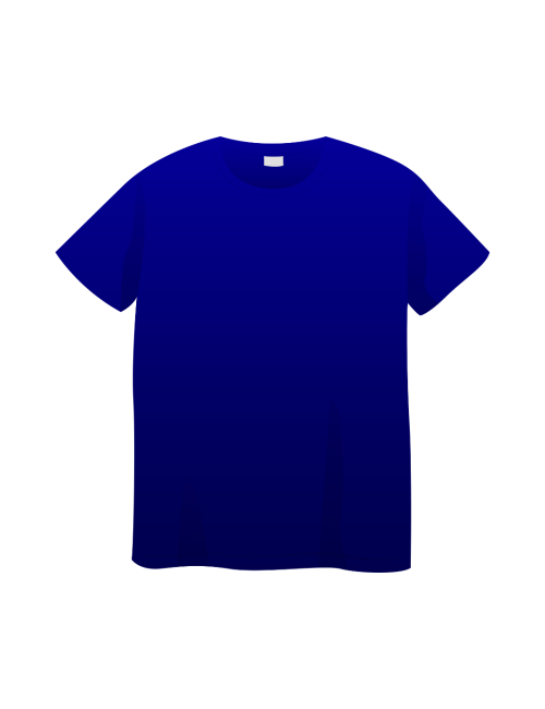 Maglietta Cotone Purple/Blu