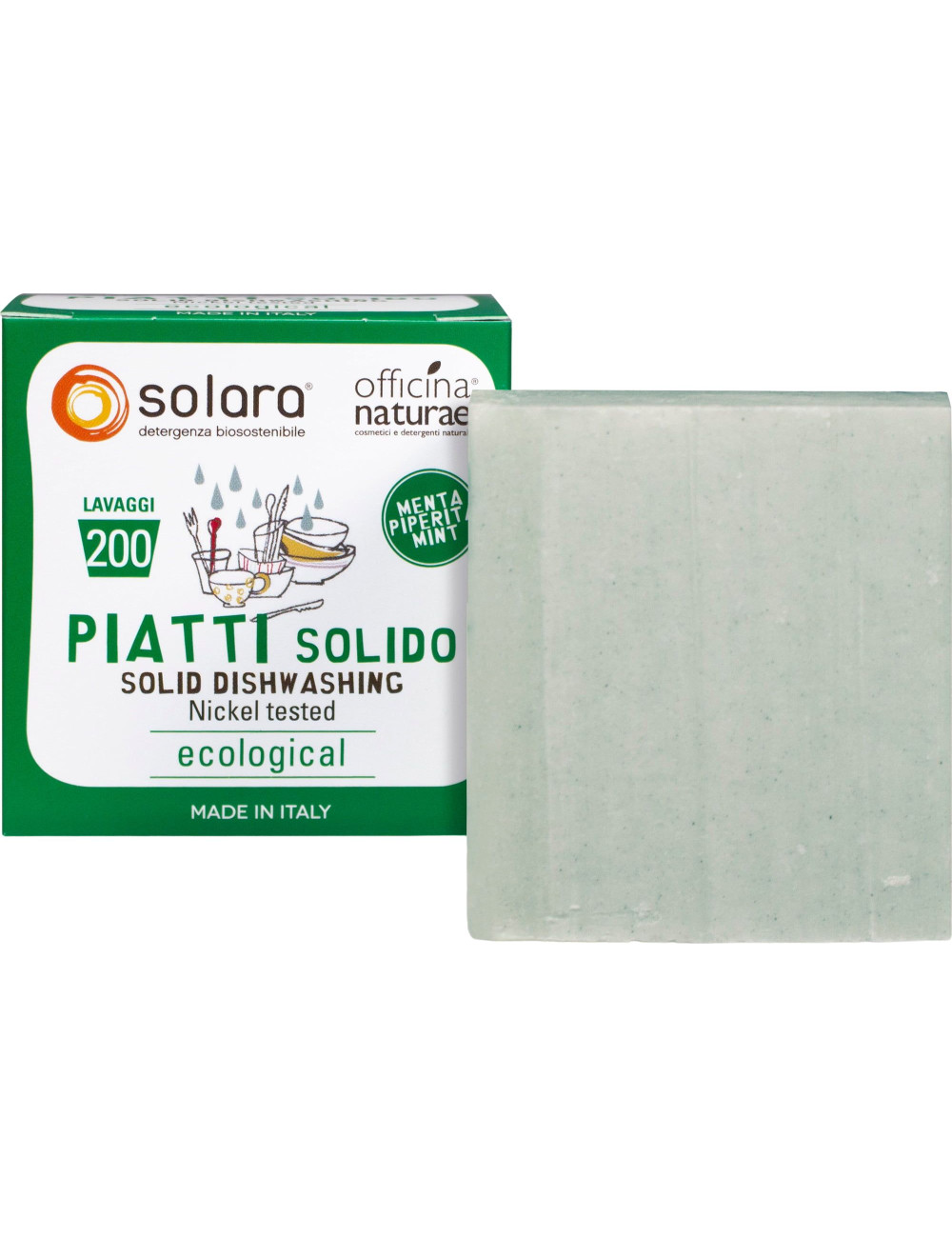 Detersivo Piatti Solido Officina Naturae – Eco-Friendly e Naturale
