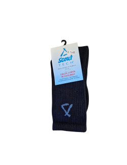 Calza corta trekking COOLMAX – SCOUT TECH – vista frontale