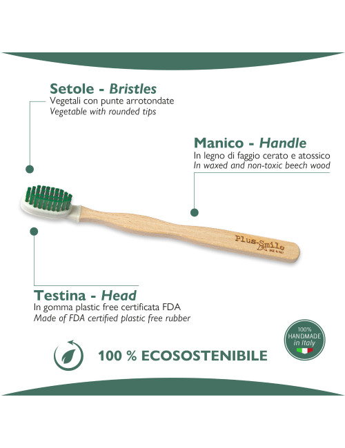 Biospazzolino Bambù – Spazzolino Eco-Friendly per Igiene Orale Sostenibile