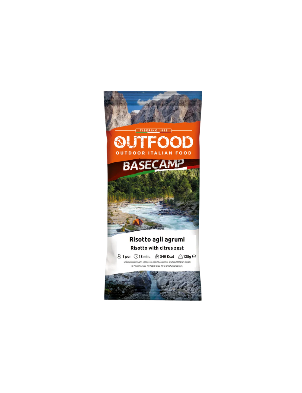 Risotto disidratato agli agrumi per trekking e outdoor – KimScout